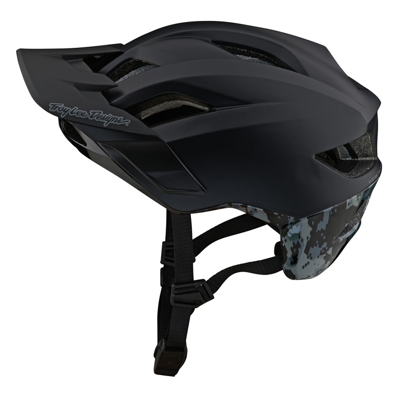 Casque de ligne de flux pour VTT si avec 14 trous de ventilation noirs taille xs / s