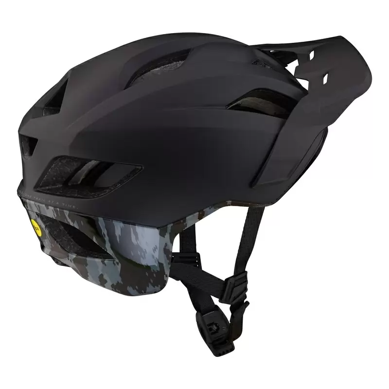Casque de ligne de flux pour VTT si avec 14 trous de ventilation noirs taille xs / s #1