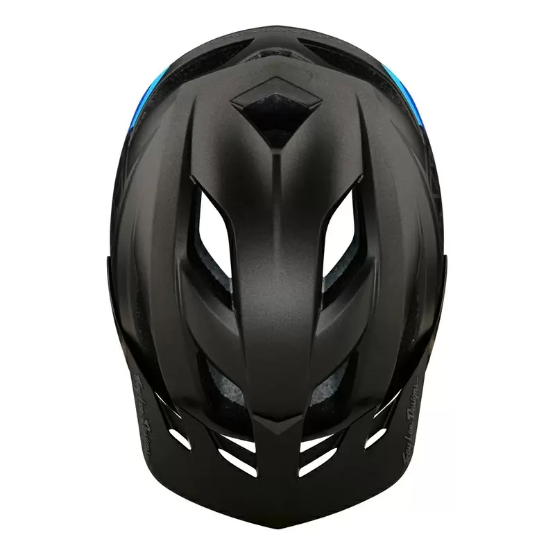 MTB Flowline -Helm, wenn Abzeichen mit 14 schwarzen Lüftungslöchern Größe xs #2