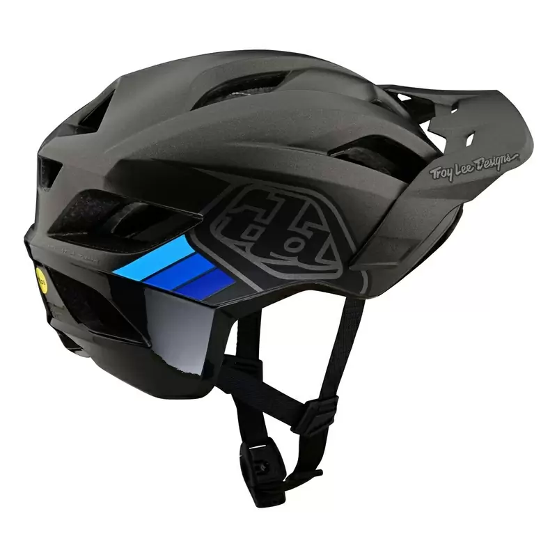 MTB Flowline -Helm, wenn Abzeichen mit 14 schwarzen Lüftungslöchern Größe xs #4