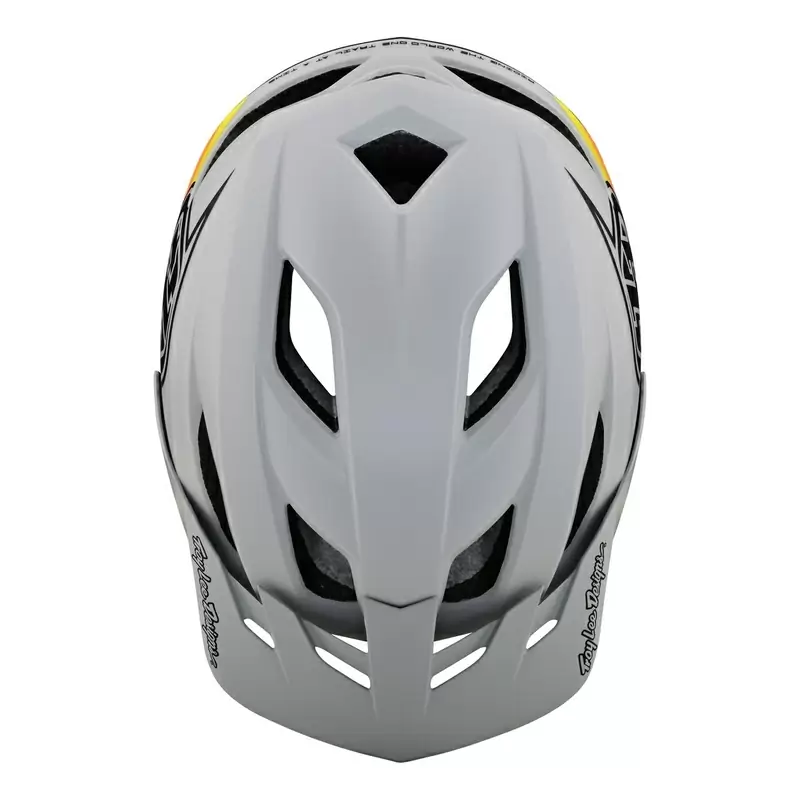 Casque de ligne de flux pour VTT Si badge avec 14 trous de ventilation blancs taille xs #2