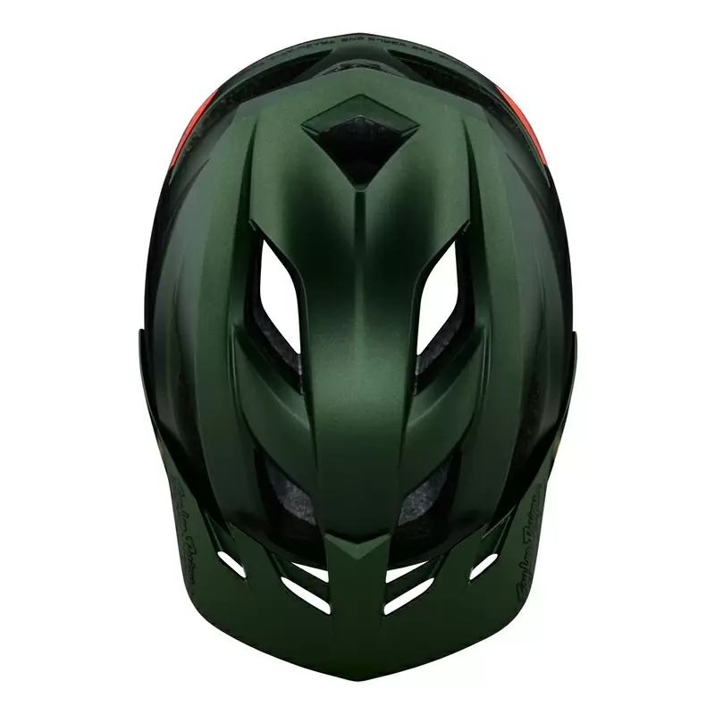 Mtb flowline helmet if badge with 14 green ventilation holes size XS #1