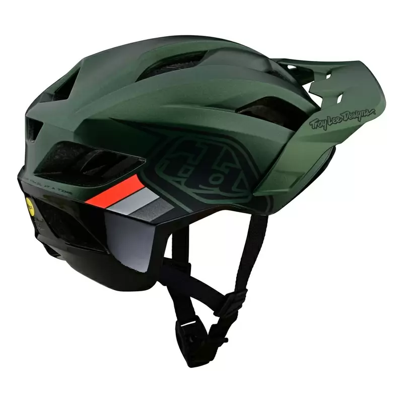 Mtb flowline helmet if badge with 14 green ventilation holes size XS #3