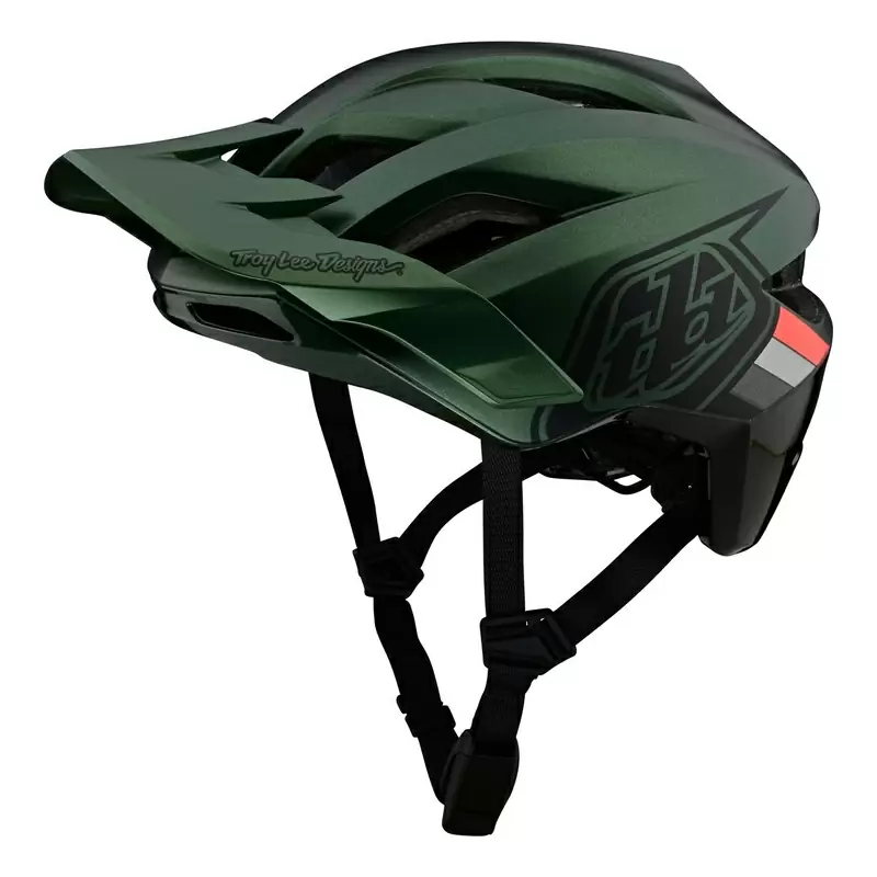 Mtb flowline helmet if badge with 14 green ventilation holes size XS #4