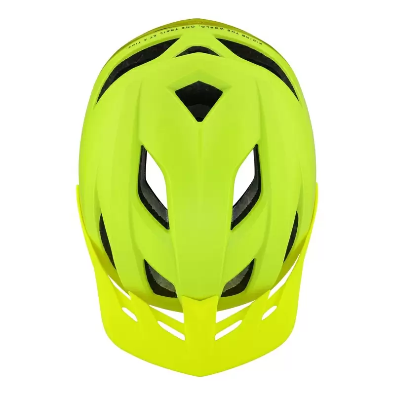 MTB Flowline -Helm mit 14 gelben Lüftungslöchern xs/s #3