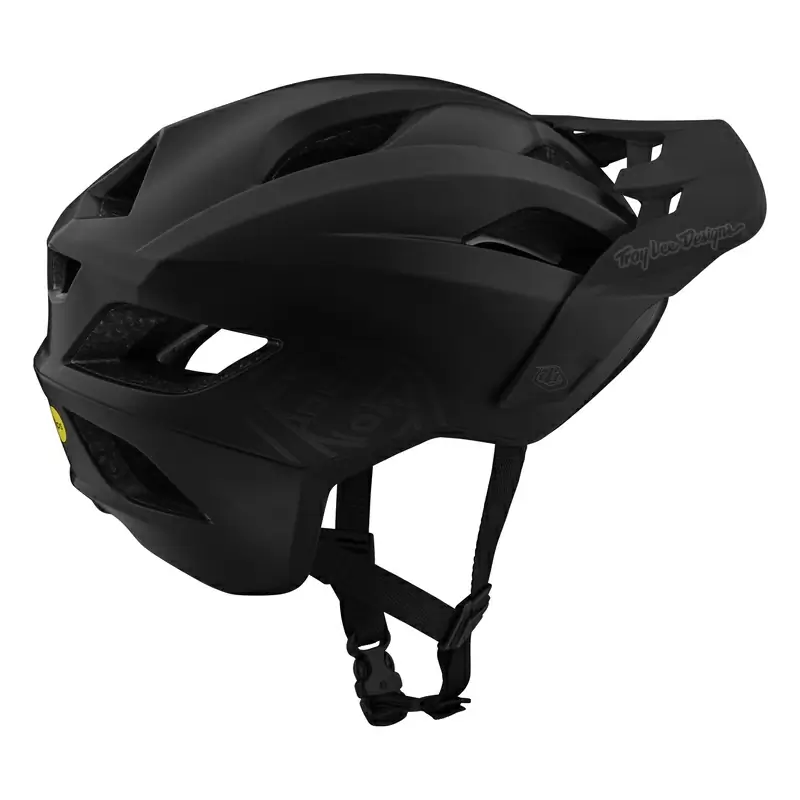 MTB Flowline Point Casco MTB con 14 agujeros de ventilación negra negra #1