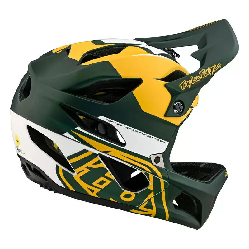 Casco Integrale MTB STAGE VECTOR Verde/Giallo Taglia M/L (57-59cm) #2