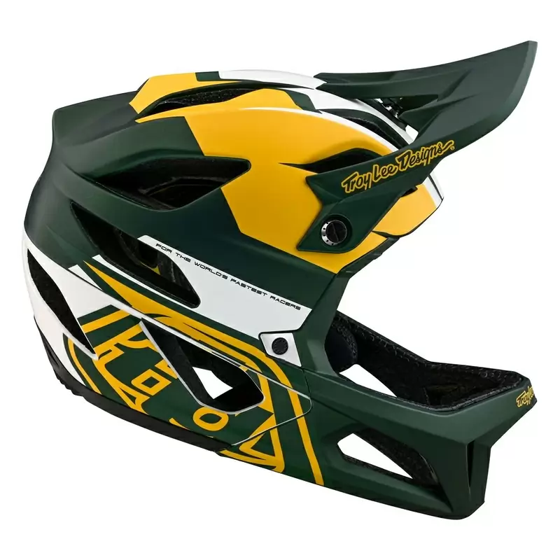 Casco Integrale MTB STAGE VECTOR Verde/Giallo Taglia M/L (57-59cm) #3