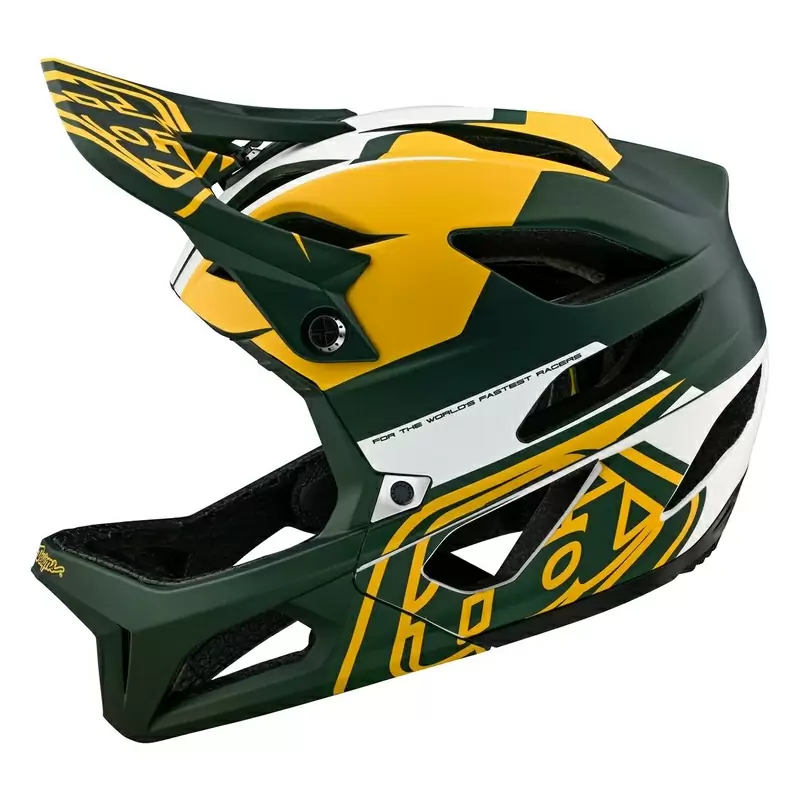 Casco Integrale MTB STAGE VECTOR Verde/Giallo Taglia M/L (57-59cm) #5