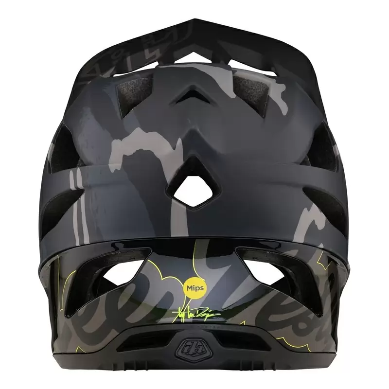STAGE Full Face MTB Helmet Grey/Green Size M/L (57-59cm) #3