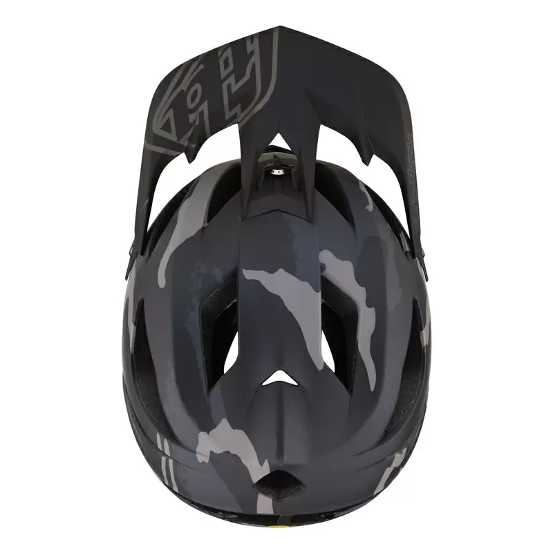 STAGE Full Face MTB Helmet Grey/Green Size M/L (57-59cm) #7