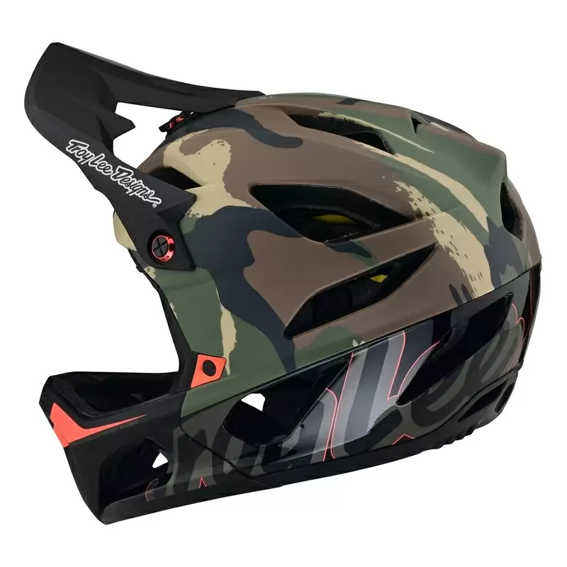 Full Face MTB Helmet STAGE Green Camo Size M/L (57-59cm) #2