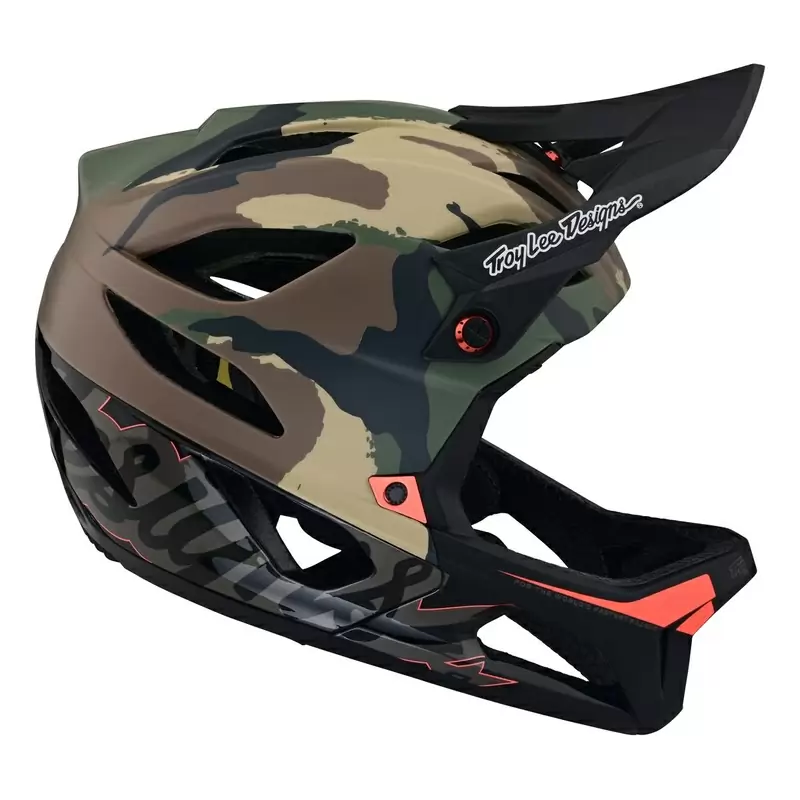 Full Face MTB Helmet STAGE Green Camo Size M/L (57-59cm) #5