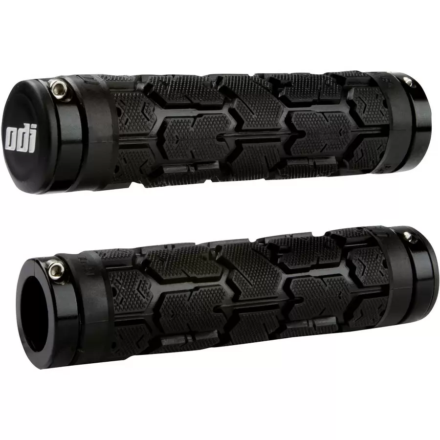 Par de puños Rogue Lock-On MTB 29,5x130 mm, paquete extra negro - image