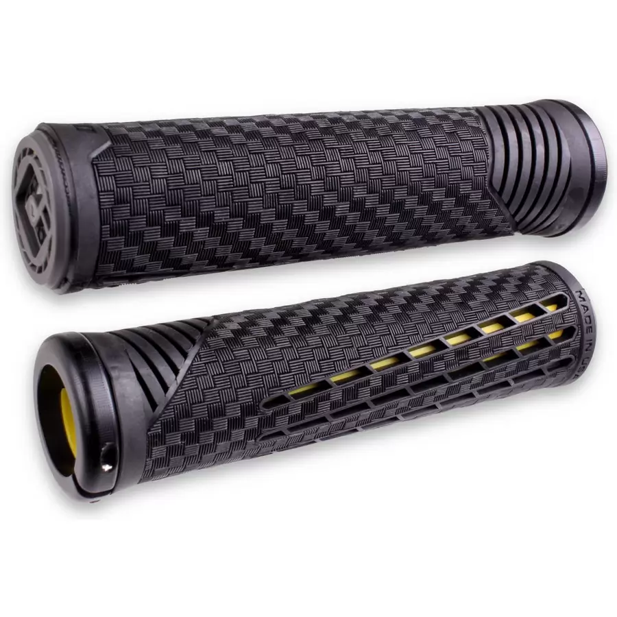 Puños CF Lock-On V2.1 135mm Amarillo - image