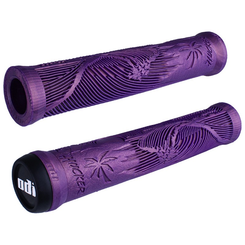 Puños BMX HUCKER FLANGELESS Morado 160mm