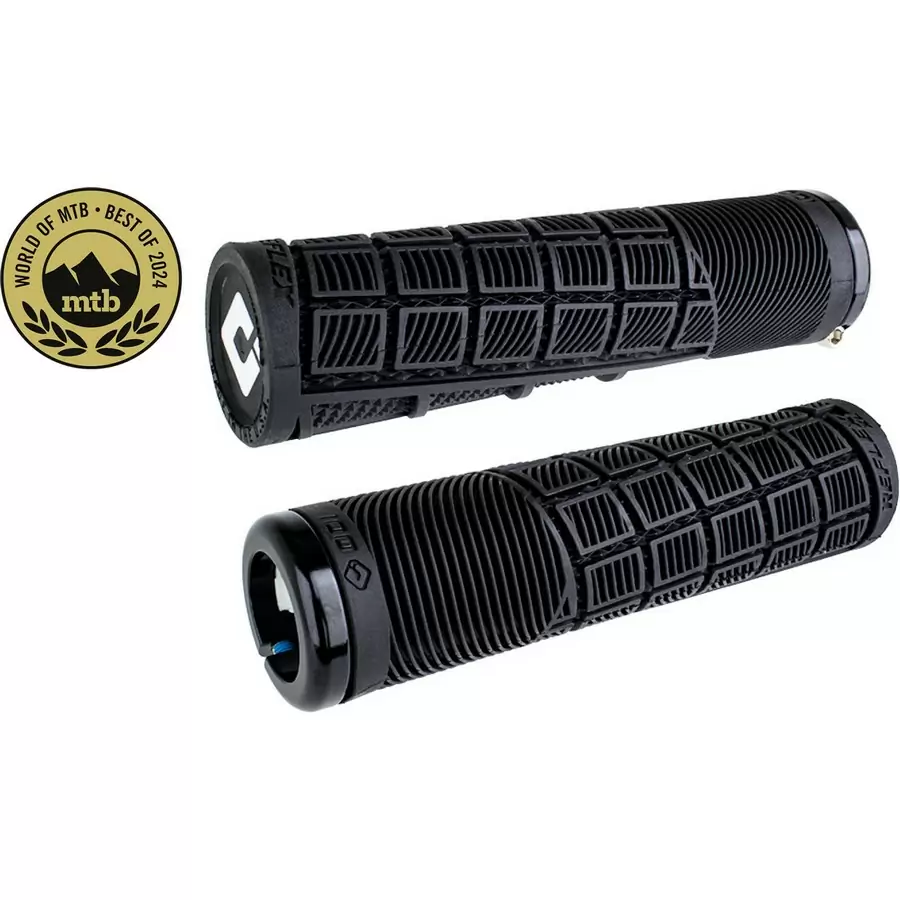 Paar MTB Reflex V2.1 Lock-On-Griffe, 33,5 mm x 135 mm, Schwarz - image