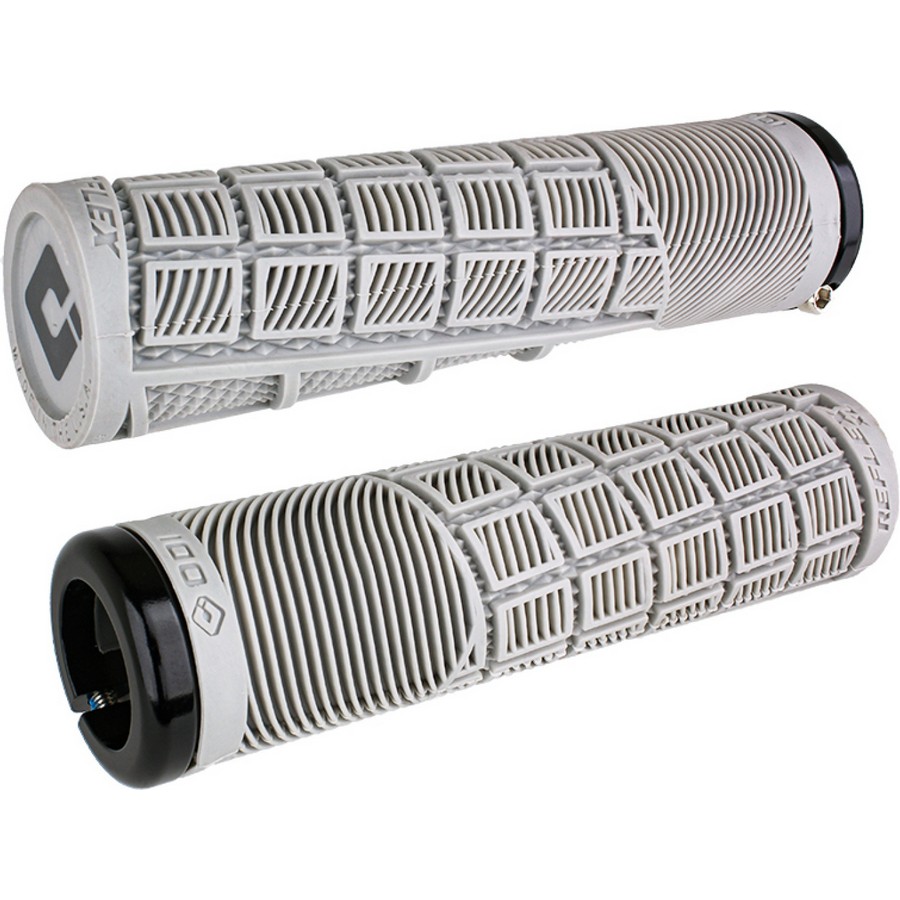Par de puños MTB con bloqueo Reflex XL V2.1 34,5 mm x 135 mm gris/negro