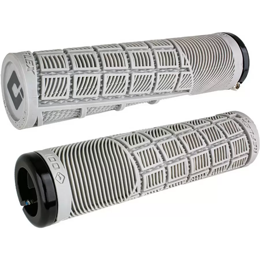 Par de puños MTB con bloqueo Reflex XL V2.1 34,5 mm x 135 mm gris/negro - image