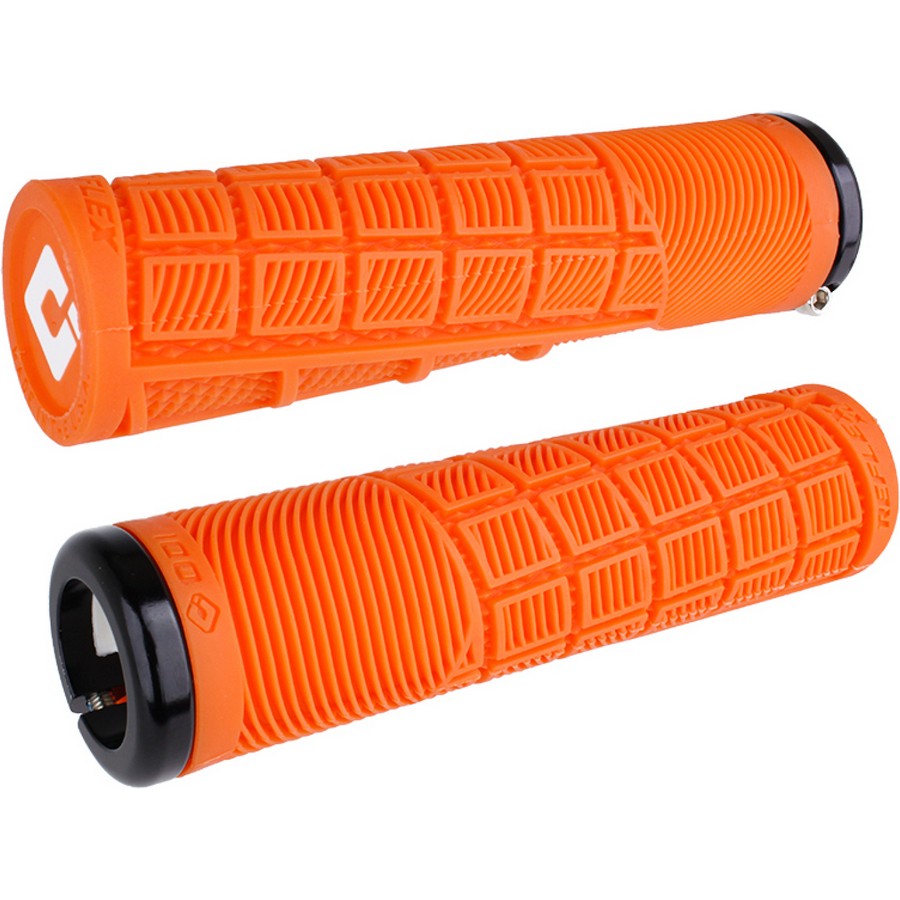 Coppia Manopole MTB Reflex XL V2.1 34.5x135mm Arancio
