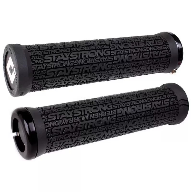 Puños BMX STAY STRONG V2.1 Negro 135 mm - image