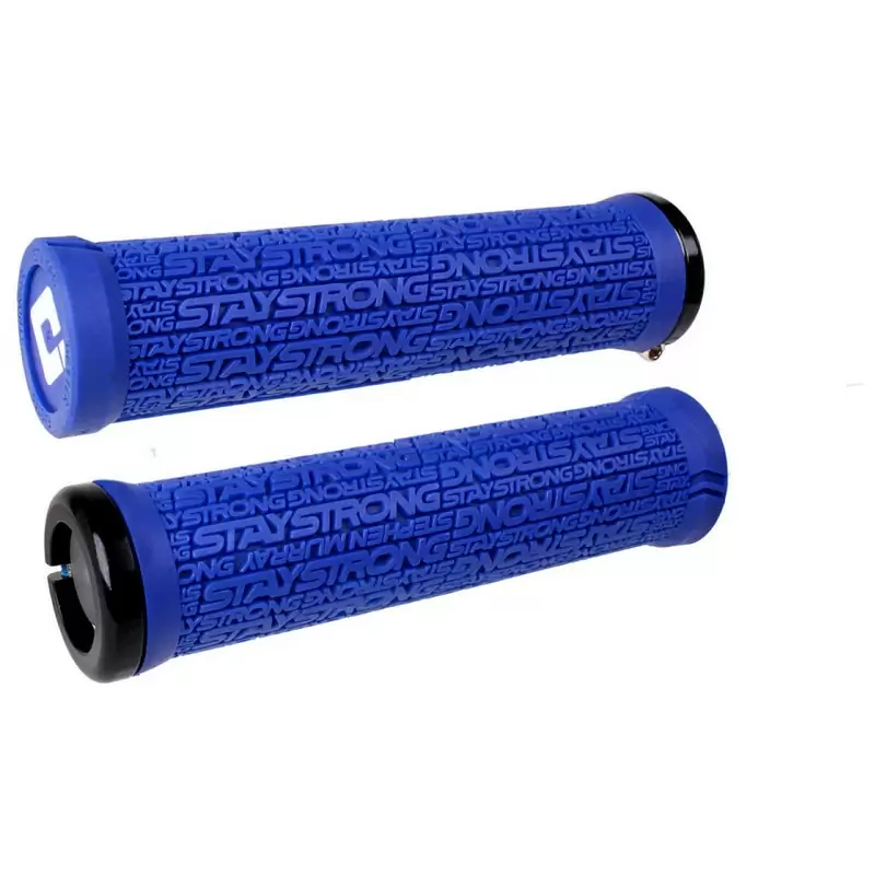 Puños BMX STAY STRONG V2.1 Azul 135mm - image