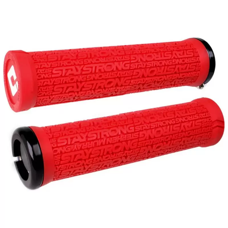 Puños BMX STAY STRONG V2.1 Rojo 135 mm - image