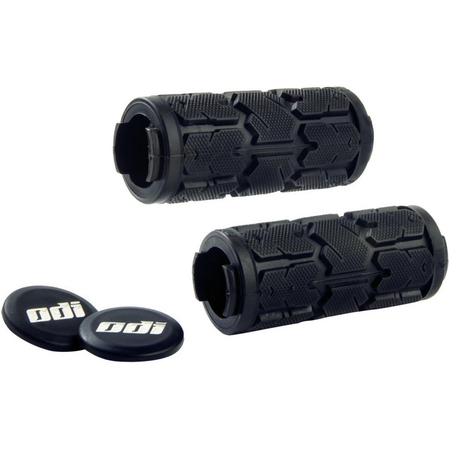 Par de puños Rogue Lock-On MTB sin abrazaderas 130 mm negro