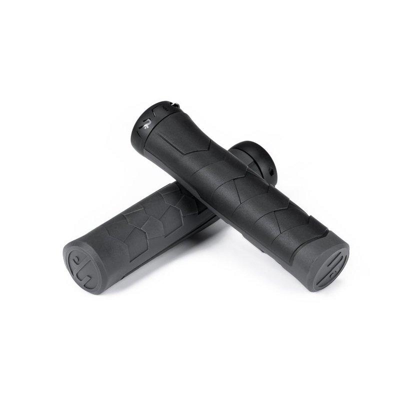 Par de puños Performance 33x138mm Negro/Gris Talla S
