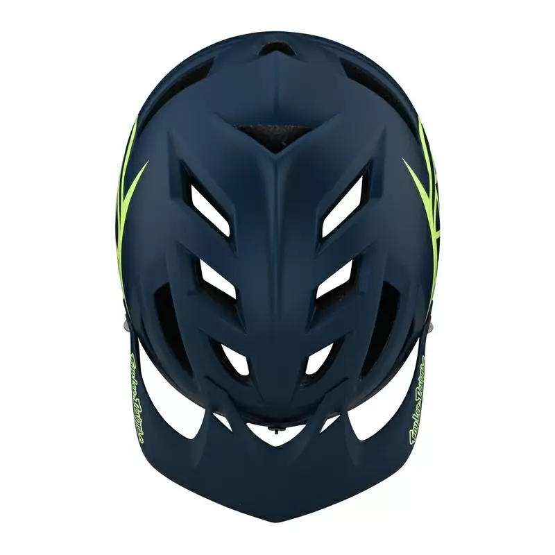MTB A1 Helm bequeme Drohne und ultra -Schutzblau/Grün Größe xs #3