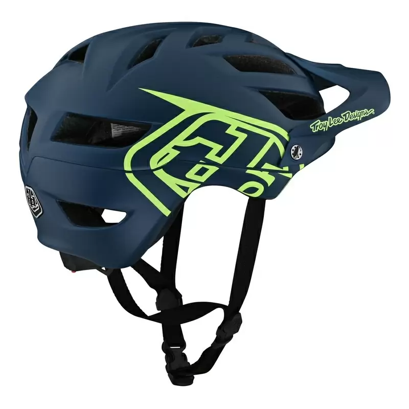 MTB A1 Helm bequeme Drohne und ultra -Schutzblau/Grün Größe xs #5