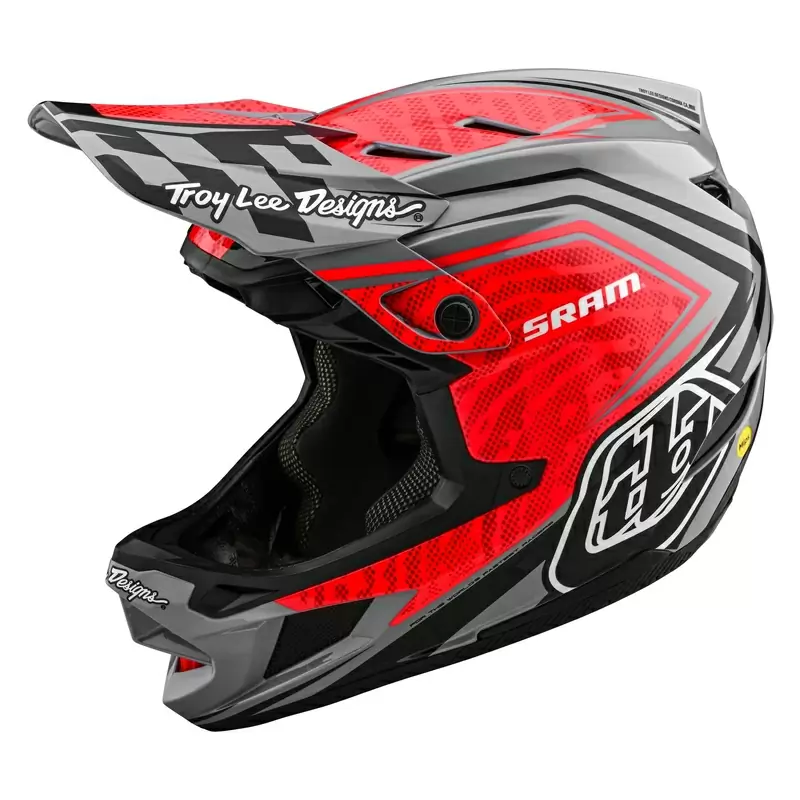 Casco MTB D4 CARBON SRAM Rosso Taglia XS (53-54cm) - image