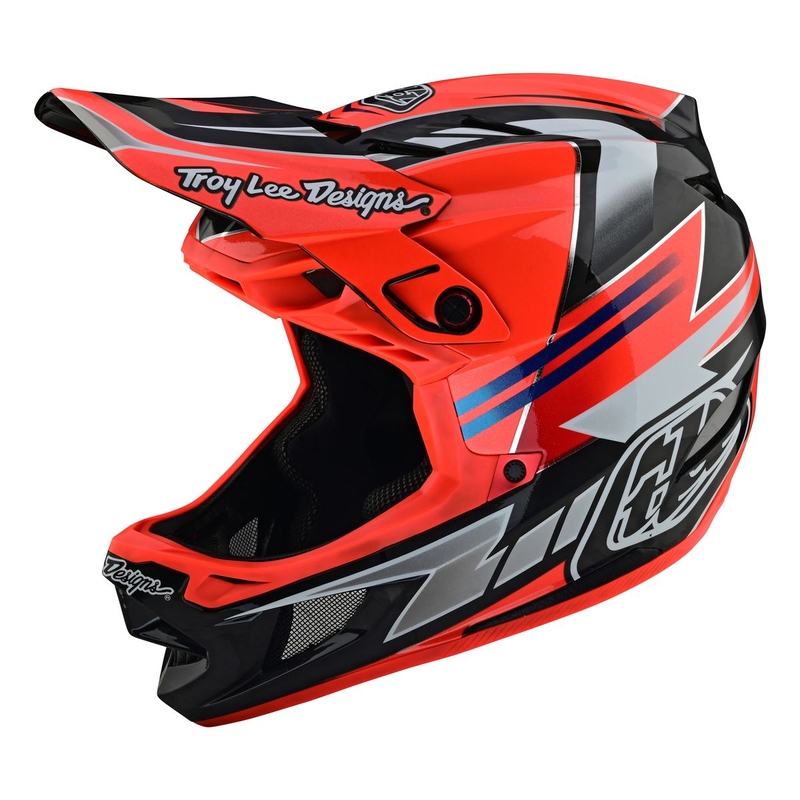 Casco MTB D4 CARBON Rosso Taglia XS (53-54cm)