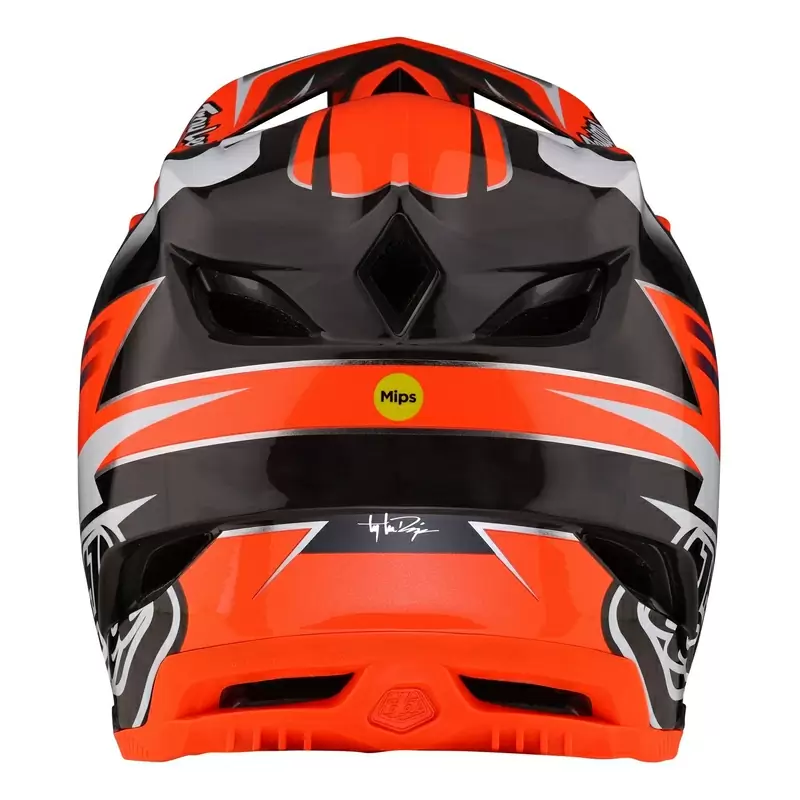 Casco MTB D4 CARBON Rosso Taglia S (55-56cm) #3