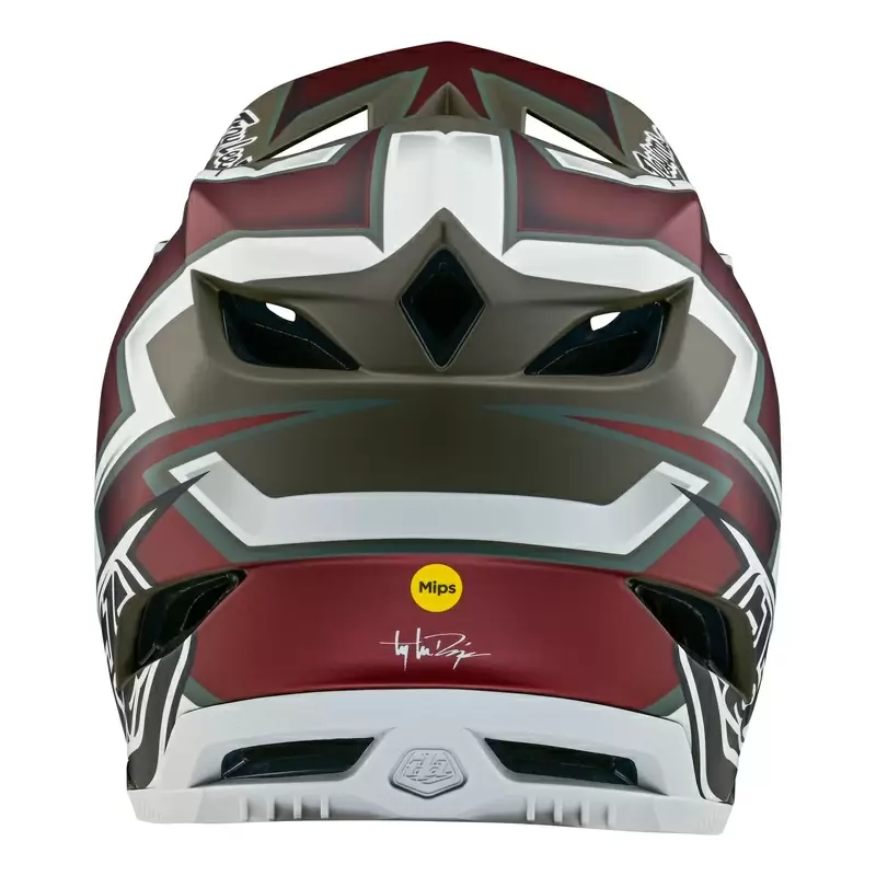 Casco MTB D4 COMPOSITE EVER Bianco/Rosso Taglia XL (60-61cm) #5