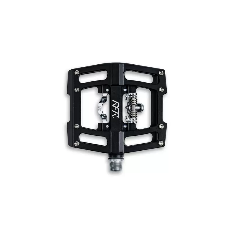 Par de Pedales MTB Doble Función Planos y Automáticos SL Negro #1