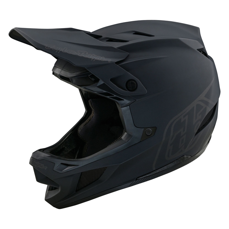 Casco MTB D4 POLYACRYLITE STEALTH Nero Taglia S (55-56cm)