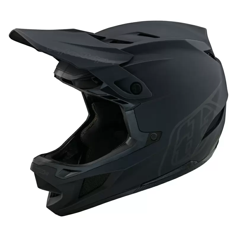 Casco MTB D4 POLYACRYLITE STEALTH Nero Taglia S (55-56cm) - image