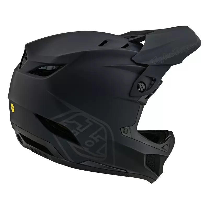 Casco MTB D4 POLYACRYLITE STEALTH Nero Taglia S (55-56cm) #1