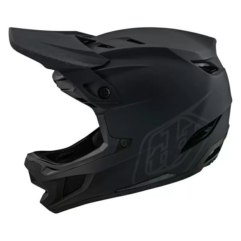 Casco MTB D4 POLYACRYLITE STEALTH Nero Taglia S (55-56cm) #4