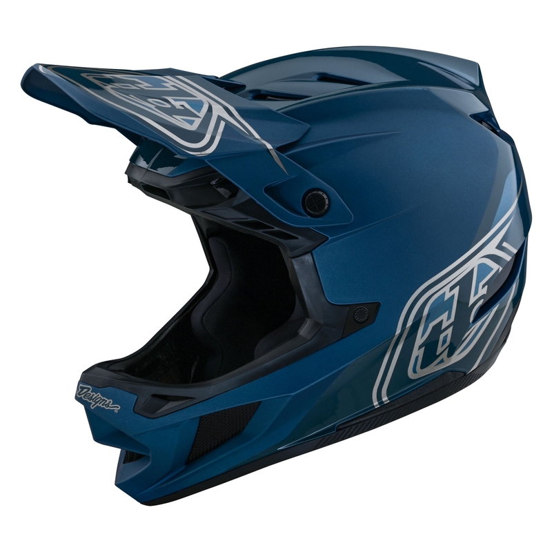 Casco MTB D4 POLYACRYLITE SHADOW Blu Taglia XL (60-61cm)