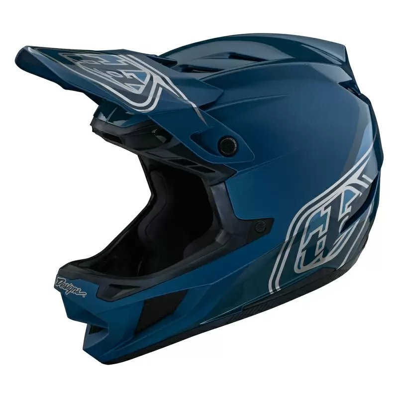 Casco MTB D4 POLYACRYLITE SHADOW Blu Taglia XL (60-61cm) - image