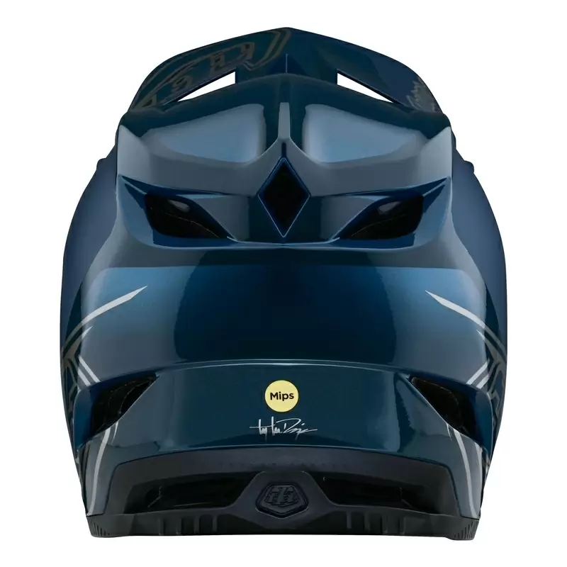 Casco MTB D4 POLYACRYLITE SHADOW Blu Taglia S (55-56cm) #2