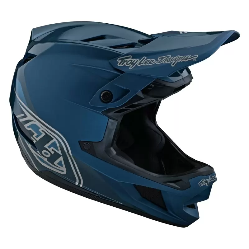 Casco MTB D4 POLYACRYLITE SHADOW Blu Taglia L (58-59cm) #5