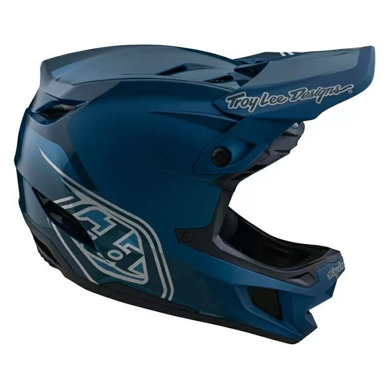 Casco MTB D4 POLYACRYLITE SHADOW Blu Taglia S (55-56cm) #6