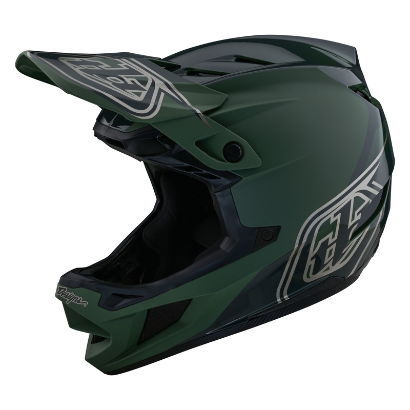 Casco MTB D4 POLYACRYLITE SHADOW Verde Taglia XS (53-54cm)