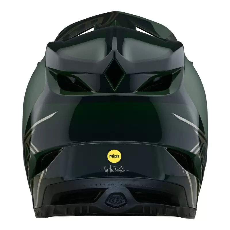 Casco MTB D4 POLYACRYLITE SHADOW Verde Taglia XS (53-54cm) #1