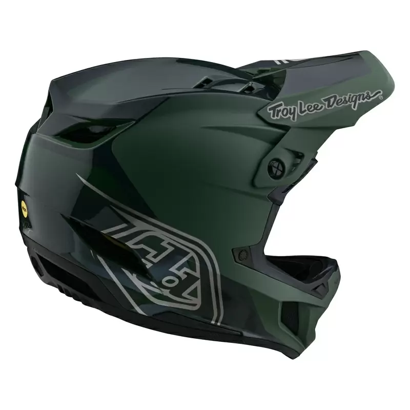 Casco MTB D4 POLYACRYLITE SHADOW Verde Taglia XS (53-54cm) #6