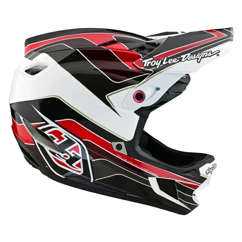 Casco MTB D4 POLYACRYLITE BLOCK Rosso Taglia XL (60-61cm) #1