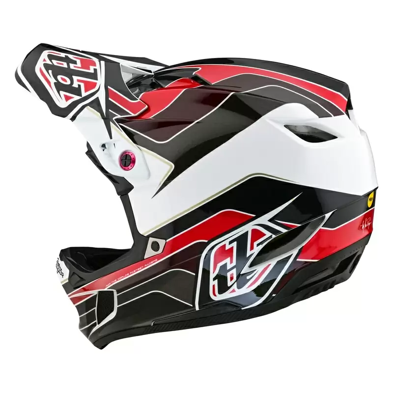 Casco MTB D4 POLYACRYLITE BLOCK Rosso Taglia L (58-59cm) #4